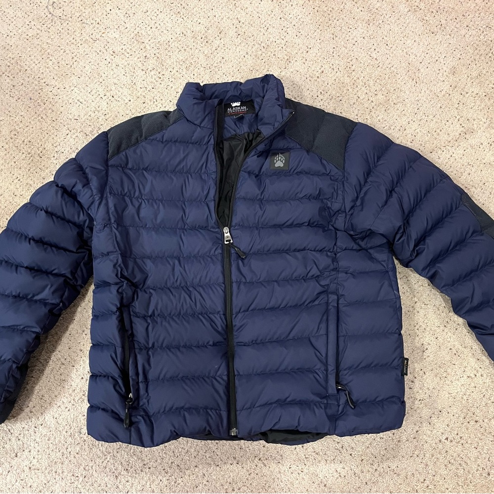 Duluth trading company Alaskan hardgear down jacket L